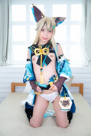 140センチ台ミニマムパイパン美少女レイヤー ド変態本性晒すエンドレスガチイキ絶頂3P連続中出しセックス ギャラリー 6