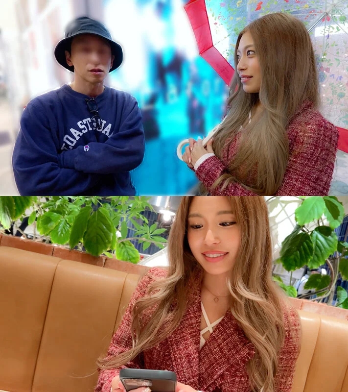 【褐色ギャルにNTR中出し】カップル公認NTR撮影！逆ナンした男に中出された後に彼氏も中出し！精液愛液入り混じりドロドロマ●コにノンストップピストン！【モテ女の本音】【ひな】 柚木ひなた