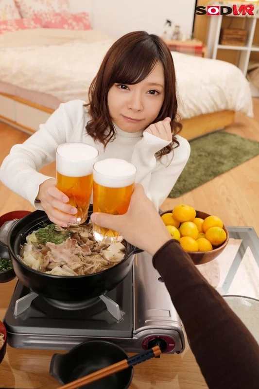 【VR】時間指定VR！大晦日23時45分のリアルタイムにVRをセットして一条みおと一緒にカウントダウン年越し！いちゃいちゃ雰囲気のまま新年明けての姫始め中出しSEX！