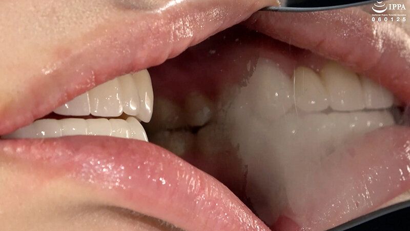 【歯・口腔フェチ】「超敏感女優 琥珀ややちゃんの口内観察＆巨大女フェチ」WAKA-077琥珀やや ギャラリー 4