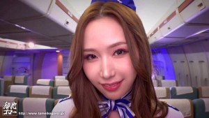 ムチムチドすけべ巨乳キャビンアテンダントとイク！タダマン航空×絶頂フライト！！ 佐山愛 ギャラリー 1