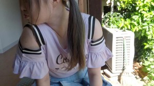 主観ドラマ:お隣に住むメスガキちゃんは、実家に帰ったお兄ちゃんをゆーわくしたくて、おもらしおむつを見せびらかしちゃうの。 愛野ひなた ギャラリー 4