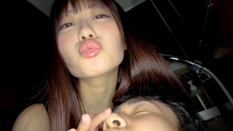 【個人撮影】笠木いちかの唾液ぶっかけ鼻舐め