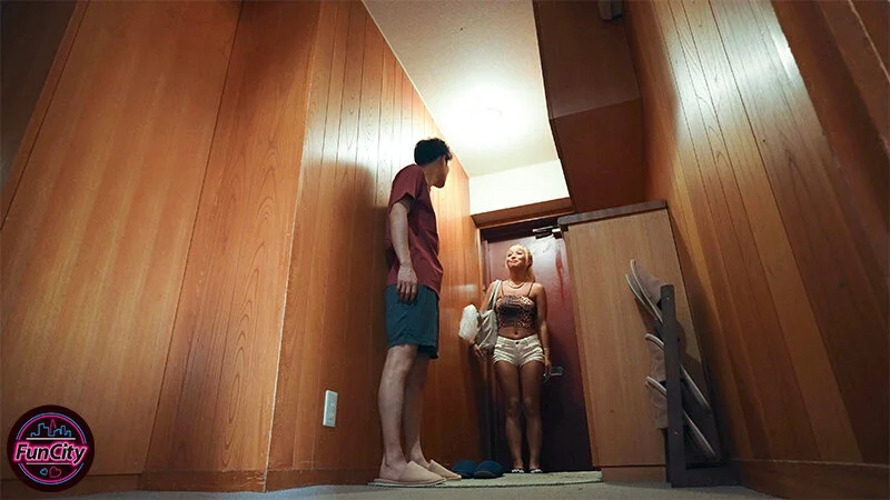 汚部屋住みの淫キャにも優しい日焼けギャルは… デカ尻で挑発してくるパート家政婦 蘭華