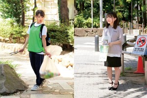 自然を守る豊かな心。ボランティアに勤しむ奉仕の心。そんな女の子が筆おろし。みさき（20）くみ（20） ギャラリー 1