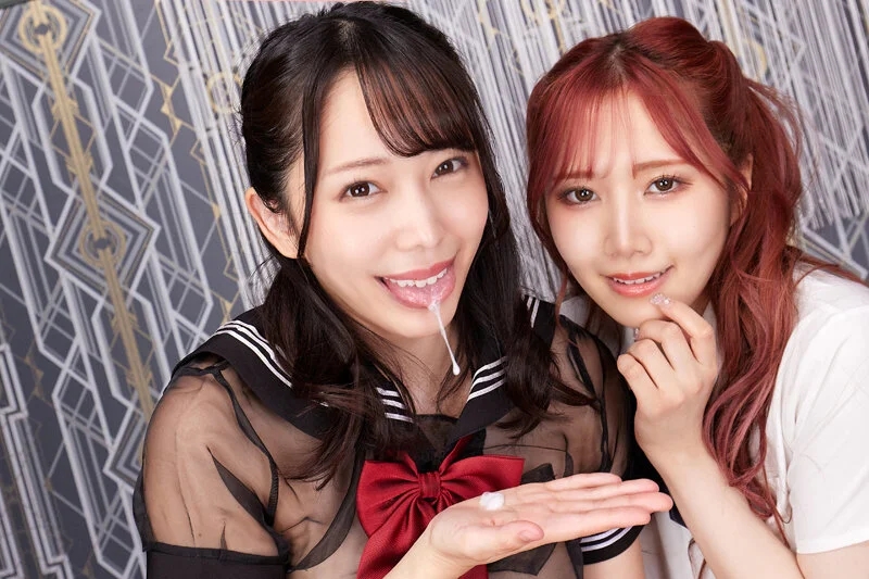 【VR】現役J系秘密クラブ 教師の僕が大潜入SPECIAL ミヅキ＆アミリのエロ攻撃がすんごい！ 口封じWフェラ＆奇跡のEROERO3P！！！！ 斎藤あみり 弥生みづき