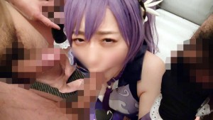 ガチイキ6P大乱交！低身長140cm台Fカップ巨乳☆絶品白ムチ美少女レイヤー18歳【底無し痙攣メス泣きトランス】嫌いな中年カメコにパイパンぶち込み破壊され、おっとり性格完全崩壊絶叫妊娠アクメ堕ち2本立SP ギャラリー 4