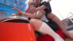 マジックミラー号ハードボイルド 女〇〇生が挑戦するパイズリ陶芸チャレンジ！敏感すぎる乳首の先っちょを粘土とオイルで刺激され未熟な体がアツーくなってしまった思春期お嬢様は初めての中イキ＆中出ししちゃうなんて！～りな編～ ギャラリー 3