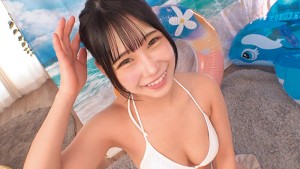 湘南ビーチではしゃぐエチエチ眩しい水着ギャルがお口だけでじゅぼんじゅっぼんバキュームノーハンドフェラ！？恥ずかしそうにお口だけでデカチンおしゃぶりしてるとビキニからエチエチまん汁しみ出すほど赤面発情…水着脱ぎすて生ハメSEX（ ゜Д゜）総発射14発！4人全員… ギャラリー 1