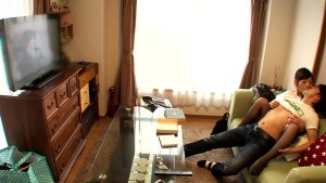 他人棒をつまみ喰い 結婚式の映像を見ながらいただきます♪ ギャラリー 1