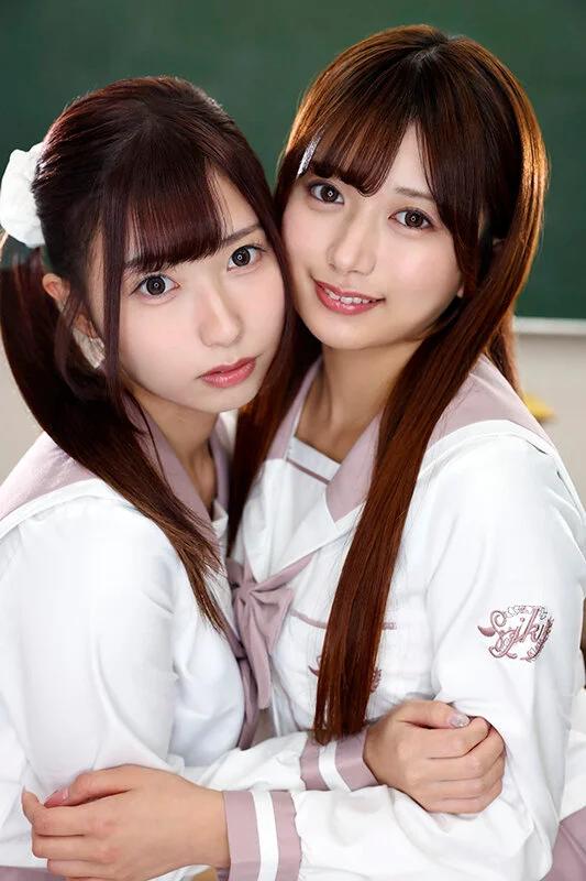 【VR】シン・W顔面特化アングルSpecial VR ～顔面最高のビジュJ●がボクを奪い合い！？舐めまくりキスしまくり中出しハーレム！！～逢沢みゆ・北岡果林 ギャラリー 3