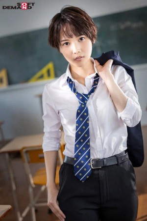 ボーイッシュでイケメンな女友達に「おっぱいが大きくなってるか揉んでみて？」と言われて、そこから会うたびにおっぱいチェックすることになった…柴崎はる ギャラリー 2