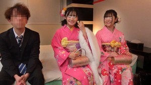 一般男女モニタリングAV 二次会帰りの終電間際に突撃交渉！成人式で再会した友達男女が中出し1発10万円の過激ミッションに挑戦！ほろ酔い女子大生2人が同級生男子とラブホテルで朝までハーレム逆3P連続射精セックス！性欲溢れる若者の人生初の中出し乱交は1発限りじゃ… ギャラリー 2