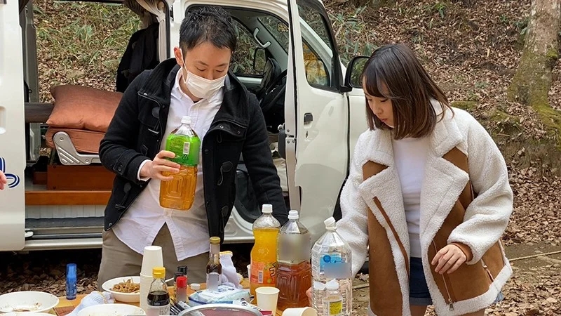 キャンピングカーセックス 有星あおり 22歳