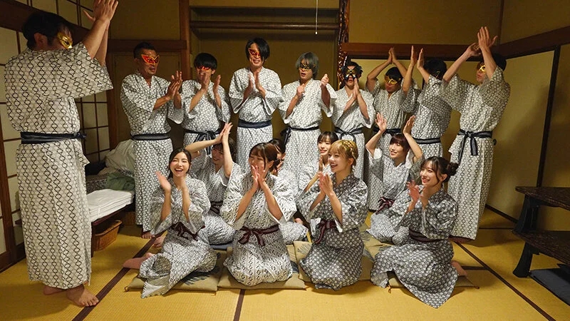 いい旅 温泉2泊3日のバチボコ生ハメ乱交中出しツアー個人撮影ファン感謝祭！全員集合大乱交！混浴温泉編