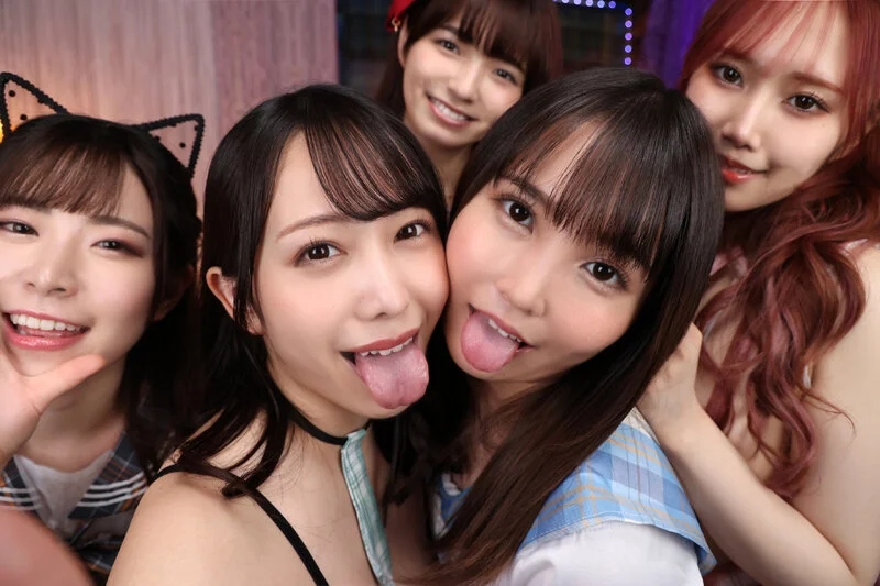 【VR】現役J系秘密クラブ 教師の僕が大潜入SPECIAL ここは天国なのか！？ 5VS1の乱痴気ハーレムSEX