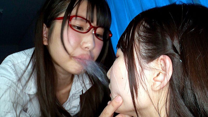 高粘度白濁唾顔舐めレズ ギャラリー 16