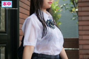 濡れ透けJ●が自宅の軒先で勝手に雨宿りしてたので中出しレ×プ 鈴の家りん ギャラリー 2