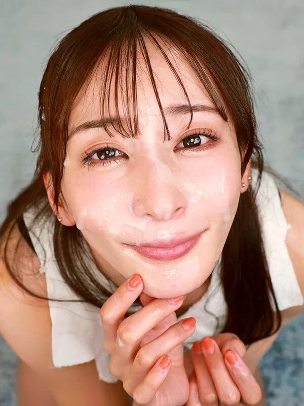 【VR】【顔面偏差値85】キス顔フェラ顔アヘ顔すべてが美しすぎる愛人はいつも顔面でザーメン受け取ってくれる天使【オール顔射VR】ザー面（ヅラ）でしゃぶるお掃除フェラがまた格別で即チ○ポ復活延長6回→顔面縦断する特大ホームラン顔射でfin 足立友梨 ギャラリー 7