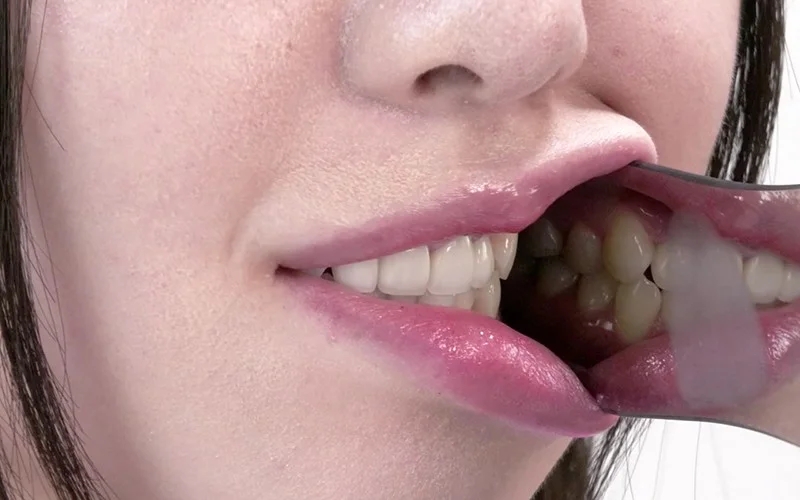 歯フェチ ～じっくり歯観察～ 朝日しずく