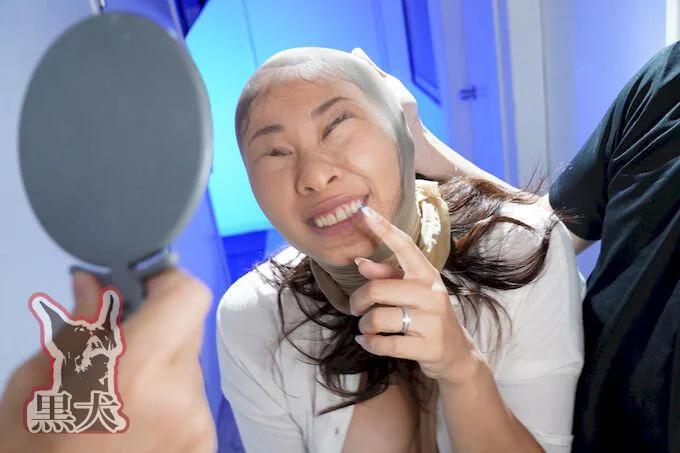 衝撃！こんな美女が！？パンスト変顔で顔面崩壊！？ ギャラリー 5