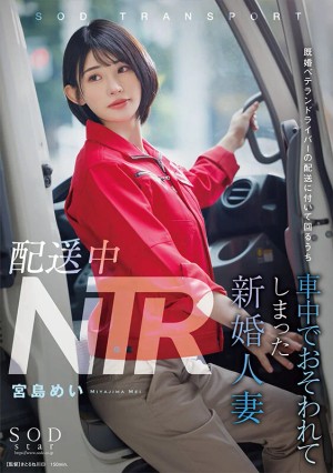 配送中NTR 既婚ベテランドライバーの配送に付いて回るうち車中でおそわれてしまった新婚人妻 宮島めい ギャラリー 1