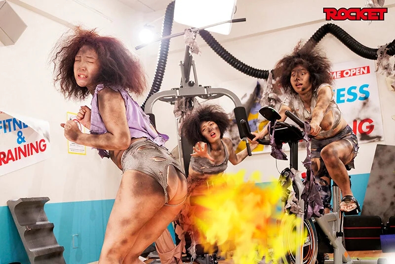 ROCKET17周年記念ユーザーリクエスト祭り 無様エロ再び！裸より恥ずかしい爆発黒焦げ女