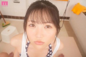 【VR】男湯に堂々と入ってきてチ〇ポチェックするちょっとドジっ娘な銭湯のロリかわ看板娘 気に入ったお客さん（僕 ）とこっそり中出しSEX！！ 夏色みか ギャラリー 3