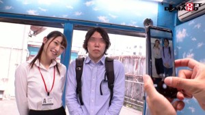 マジックミラー号ユーザー様体験乗車会で宣伝部の中山琴葉が真心こめてアテンド！男優気分のユーザー様方を止められない中山ちゃんはタジタジのまま中出し祭りに突入！ ギャラリー 3