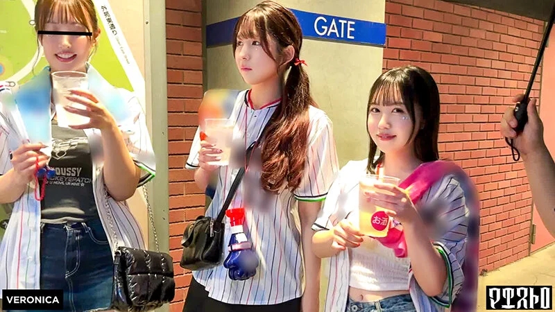 ホームラン！野球観戦美少女ファン達と自宅で秘密のナイトゲーム！【こいろ/もか/まゆ/みずき】Ver.こいろ＆もか