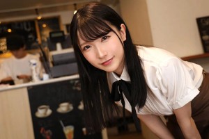 【VR】見た目は清楚系なのに…中身は好き魔 路地裏の小さなカフェで何度も合法ハグを繰り返すモチ肌店員と常連のボク。宮西ひかる ギャラリー 6