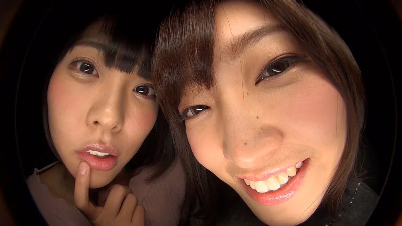 【バーチャル淫語責め】レズキスで唾液まみれになる僕