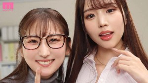 「私と中出し契約して！」営業No.1取りたい不動産レディの奪い合い枕営業！巨乳VS巨尻の誘惑ささやき逆3Pでブッコ抜かれたボク。 新井リマ 末広純 ギャラリー 2