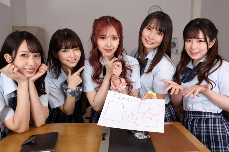 【VR】現役J系秘密クラブ 教師の僕が大潜入SPECIAL ここは天国なのか！？ 5VS1の乱痴気ハーレムSEX