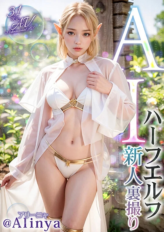 【3.1次元】AIハーフエルフ 新人裏撮り @Alinya（アリーニャ）