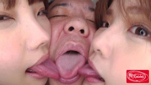 ウチらが唾液たっぷり挟み撃ちベロキスでイカせてアゲルBEST ギャラリー 5