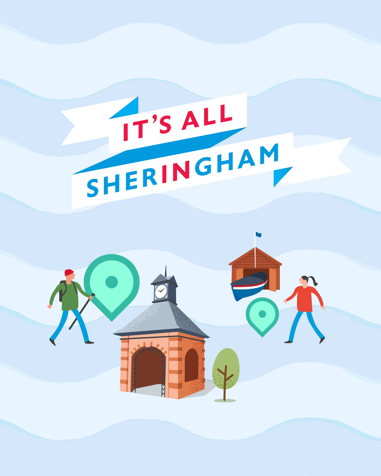 Its all in Sheringham illustrations