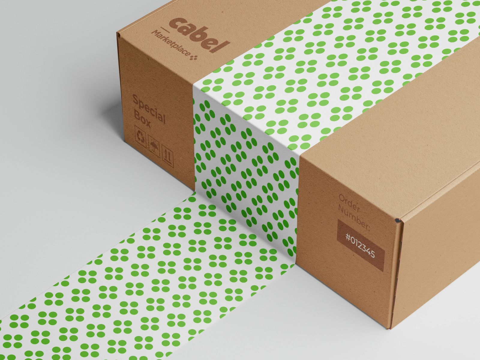Marketplace tape mockup