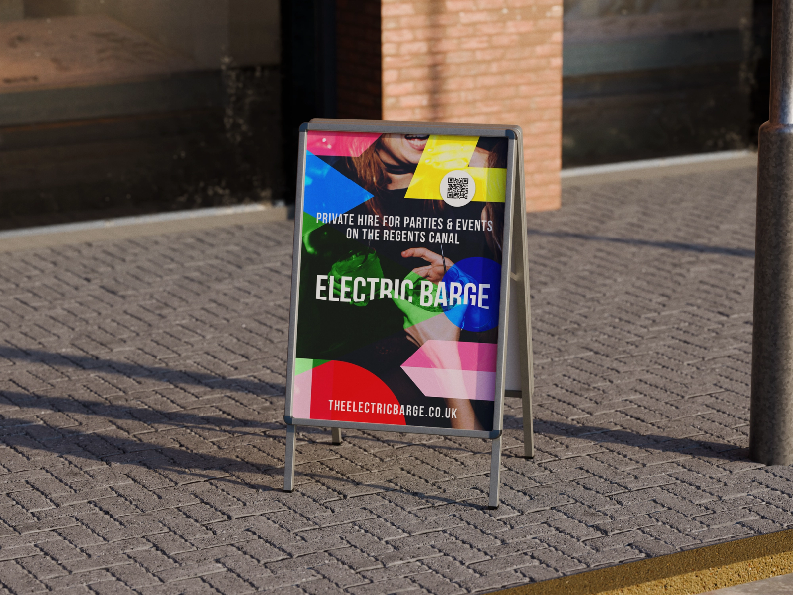 Poster signage