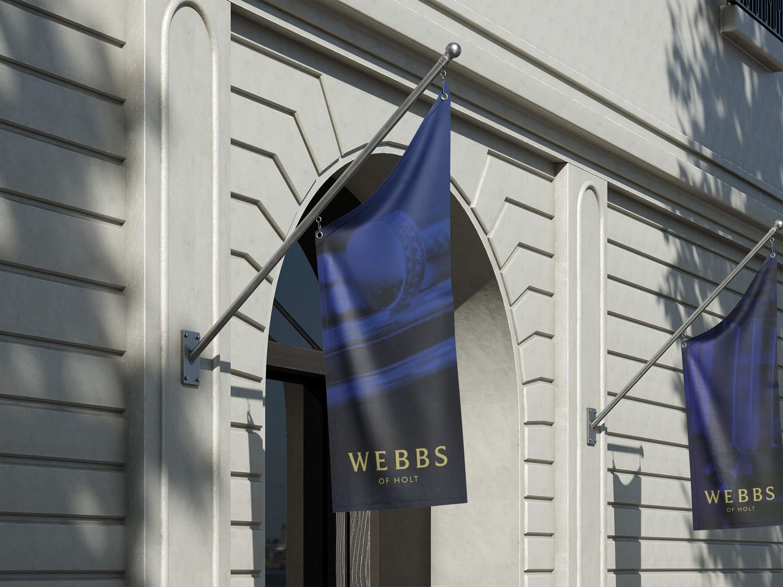 store flag