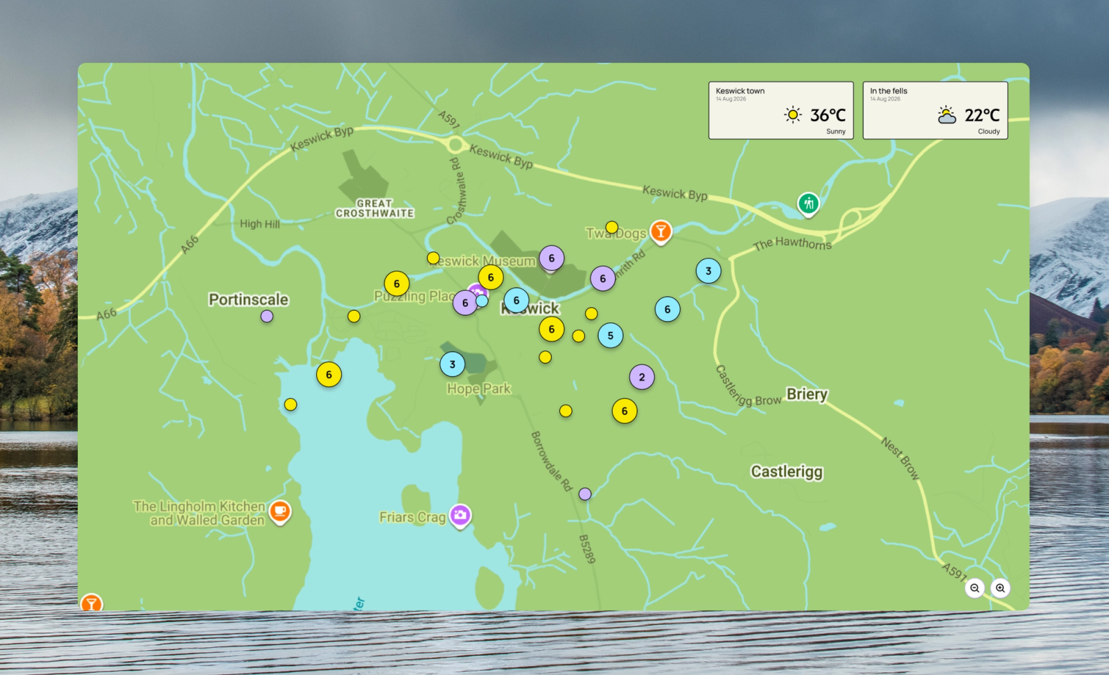 map screen
