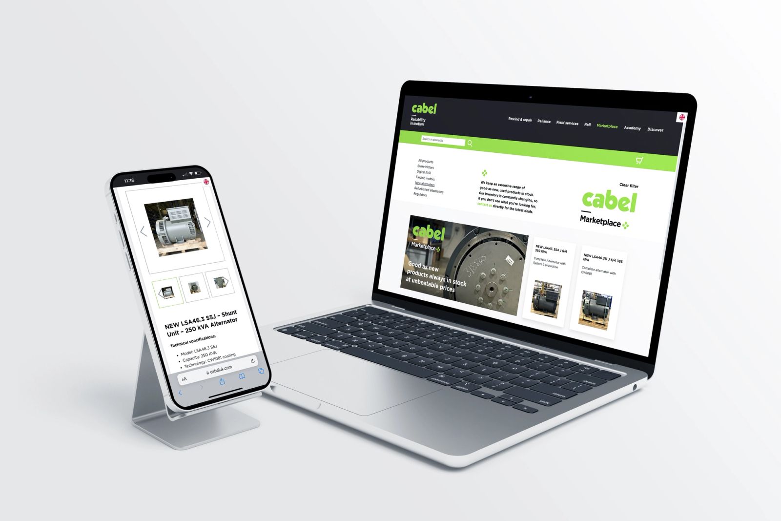 Marketplace website