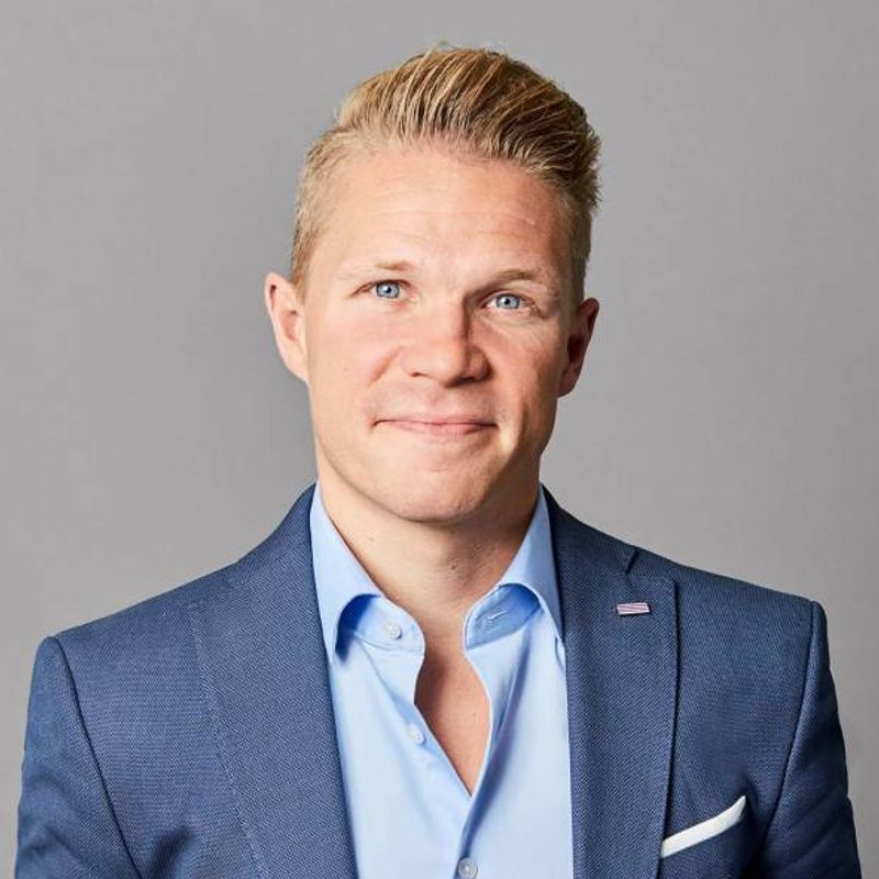 Portrett av eiendomsmegler Egil Andre Horgmo