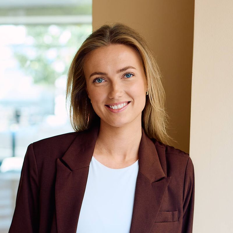 Portrett av eiendomsmegler Martine Østdahl