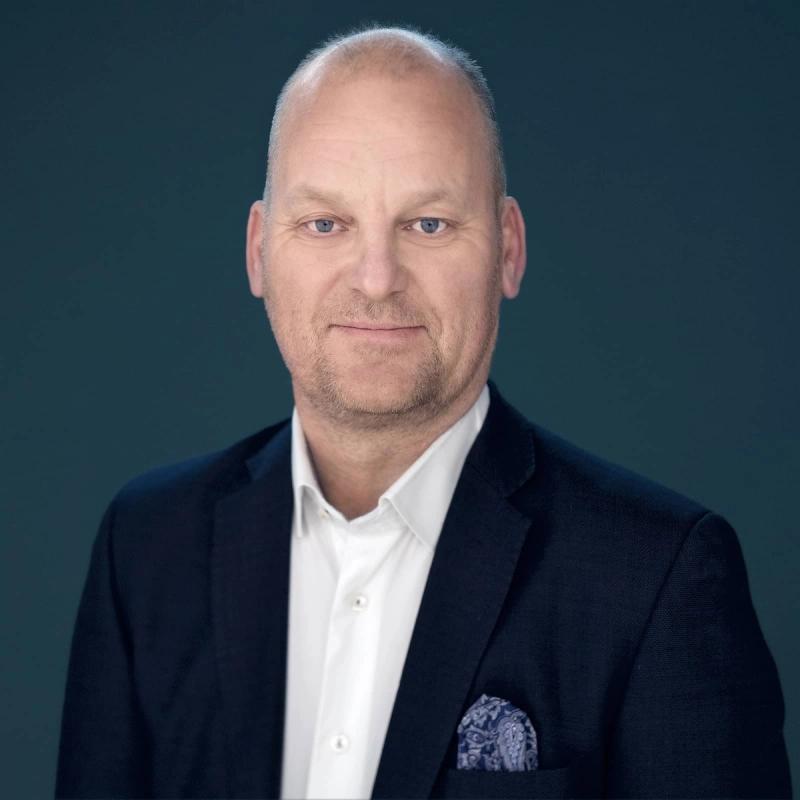 Portrett av eiendomsmegler Magnar Steen