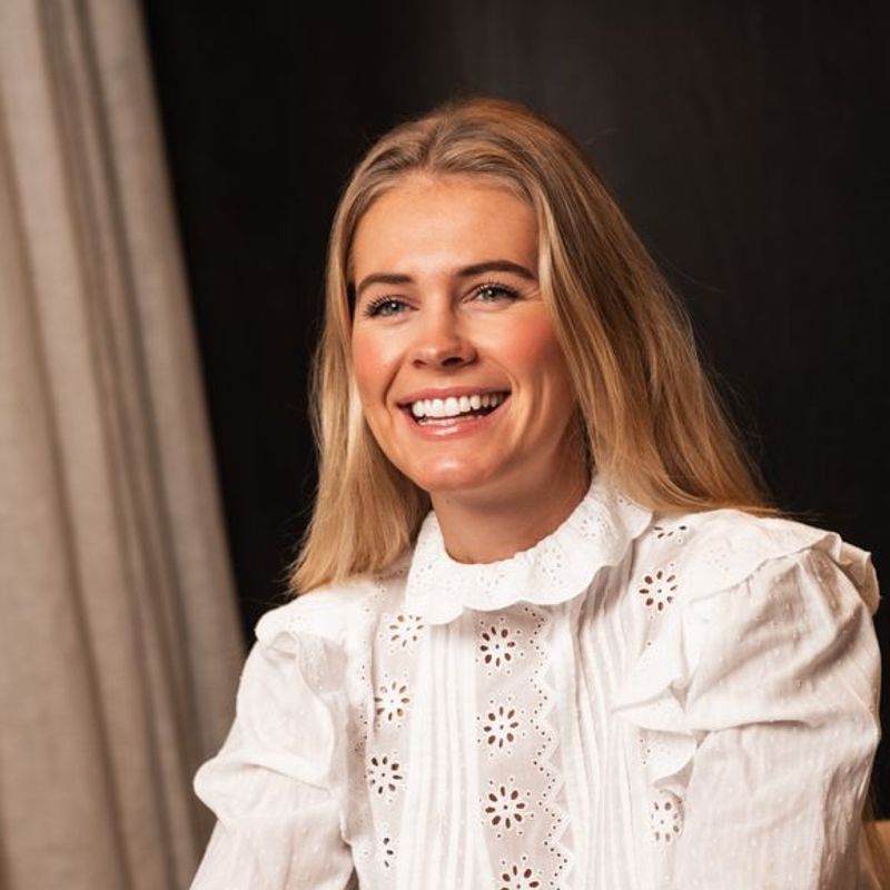 Portrett av eiendomsmegler Nicoline Borg Halden
