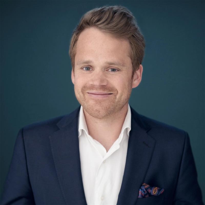 Portrett av eiendomsmegler Martin Ruud