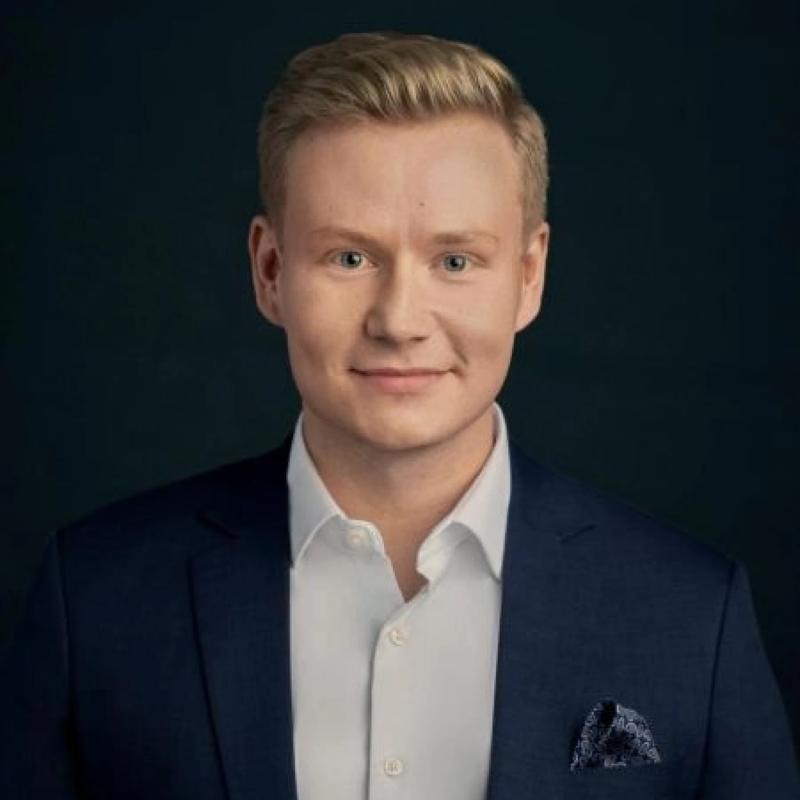 Portrett av eiendomsmegler Petter Eia Haavi
