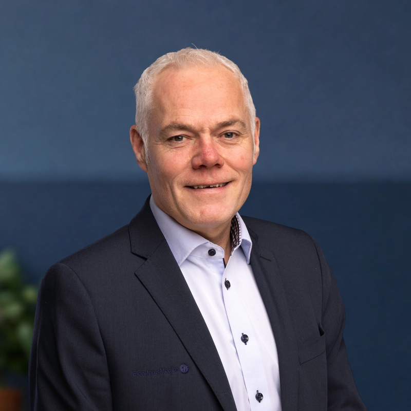 Portrett av eiendomsmegler Kenneth Hareide