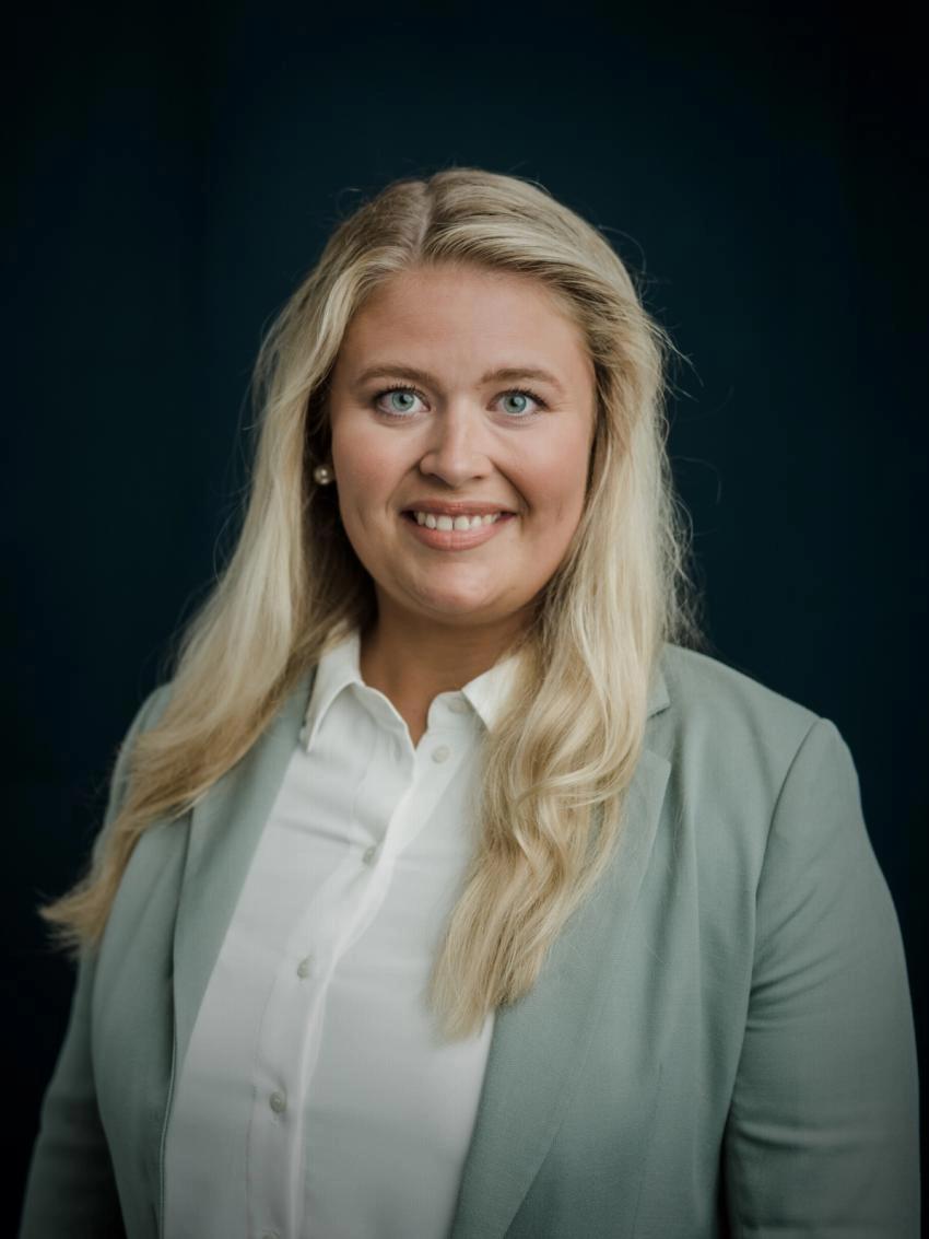 Portrett av eiendomsmegler Elisabeth Bjerke Lie